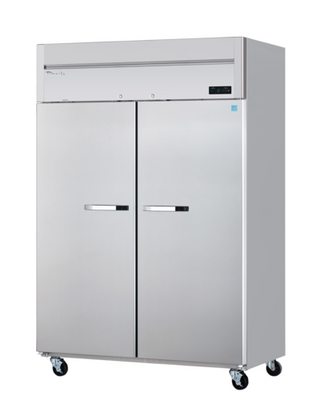Blue Air BSF49T-HC 49 Cu. Ft. All Stainless Steel 2 Section Freezer - 115 Volts