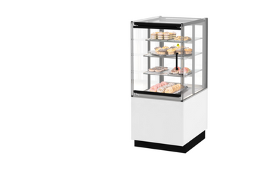 Fri-Jado MCC 24-4 A SS FD SB UF 23.63" W Self-Service 4 Shelves Solid Back Modular Convenience Counter - 115 Volts