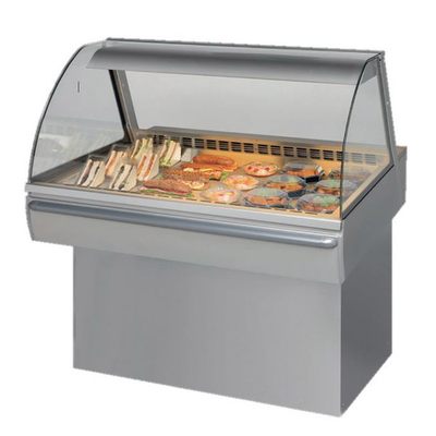 Fri-Jado HD 3 SELF 42.63" W Stainless Steel Self-Service Countertop Hot Deli Inline Merchandiser - 208 Volts