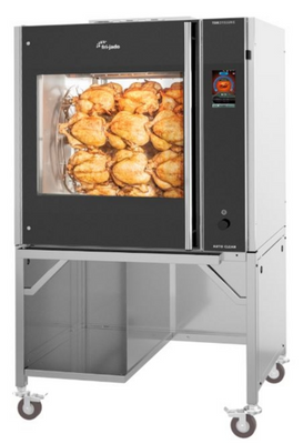 Fri-Jado TDR 7 S AC WIFI 39.25" W Stainless Steel Turbo Deli Rotisserie Auto-Clean Oven with WIFI - 208 Volts