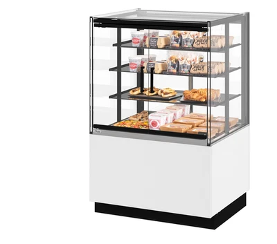 Fri-Jado MCC 36-4 H SS FD PT UF 35.44" W Self-Service 4 Shelves Pass-Through Modular Convenience Counter - 208 Volts