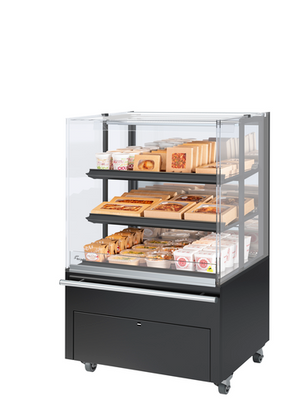 Fri-Jado MDD 36-3 PT MT 35.44" W Self-Service 3 Shelves Pass-Through Multi-Deck Display - 208 Volts