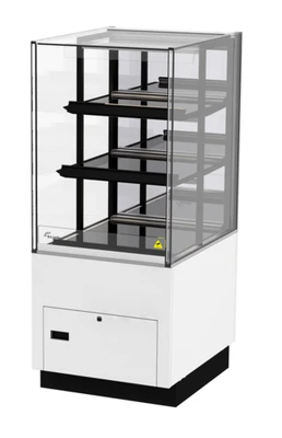 Fri-Jado MCC 24-3 H SS SB UF 23.63" W Self-Service 3 Shelves Solid Back Modular Convenience Counter - 208 Volts
