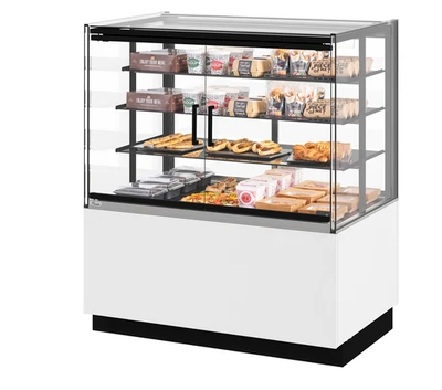 Fri-Jado MCC 48-4 H SS FD SB UF 47.25" W Metal 4 Shelves Solid Back Modular Convenience Counter - 208 Volts