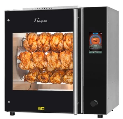 Fri-Jado TDR 5 S 33" W Stainless Steel Turbo Deli Rotisserie Oven - 208 Volts