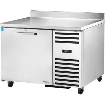 True TWT-44-HC~SPEC3 Stainless Steel and Aluminum 1 Section 1 Door SPEC SERIES Deep Work Top Refrigerator - 115 Volts 0.1 HP