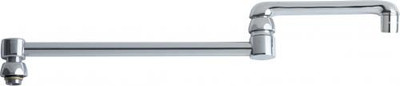 Chicago Faucets DJ18JKABCP 18" Double-Jointed Swing Spout