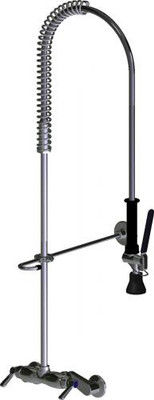 Chicago Faucets 923-XKCAB Wall Mount Pre-Rinse Fitting with Adjustable Centers