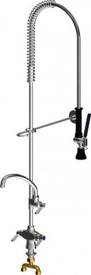 Chicago Faucets 919-613XKCAB Single-Hole Deck Mount Pre-Rinse Fitting