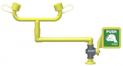 Chicago Faucets 8404-RHNF Deck Mounted Right Safety Eye and Face Wash Fitting