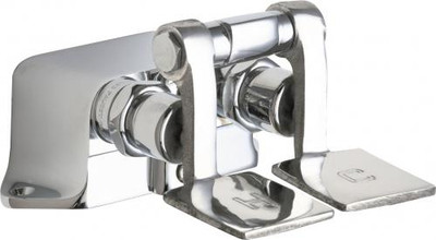 Chicago Faucets 625-ABCP 6" W Foot Operated Remote Valve