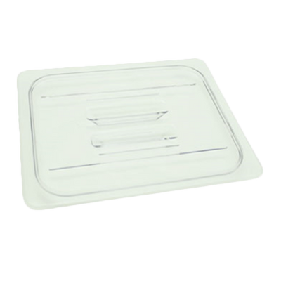 Thunder Group PLPA7120C Half Size Clear Polycarbonate Solid Food Pan Cover