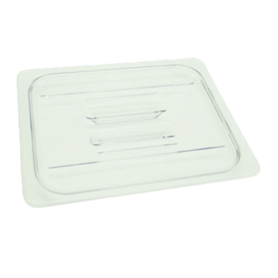 Thunder Group PLPA7120C Half Size Clear Polycarbonate Solid Food Pan Cover