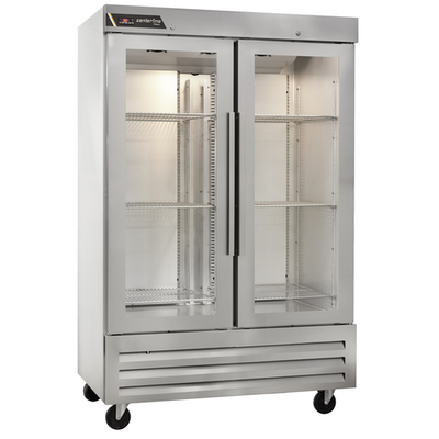 Traulsen CLBM-49R-HG-RR 55.75" W Stainless Steel Reach-In Centerline Refrigerator - 115 Volts