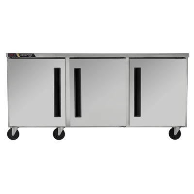 Traulsen CLUC-72F-SD-RRR 18.80 Cu. Ft. Stainless Steel Centerline Compact Undercounter Freezer - 115 Volts