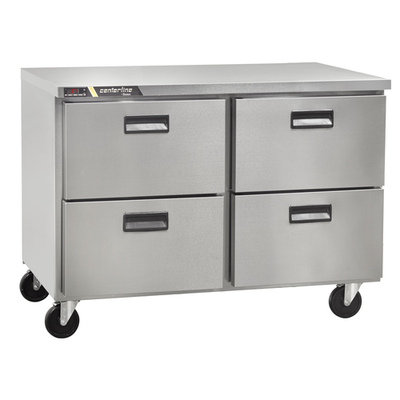 Traulsen CLUC-60F-DW 60.25&quot; W Stainless Steel Centerline Compact Undercounter Freezer - 115 Volts