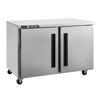 Traulsen CLUC-48F-SD-LL 13.28 Cu. Ft. Stainless Steel Centerline Compact Undercounter Freezer - 115 Volts