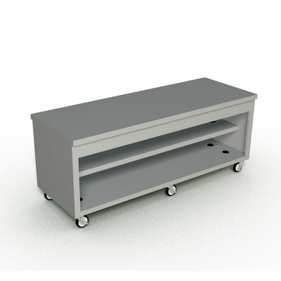 Duke TST-88PG 88" W Stainless Steel Paint Grip Thurmaduke Solid Top Unit