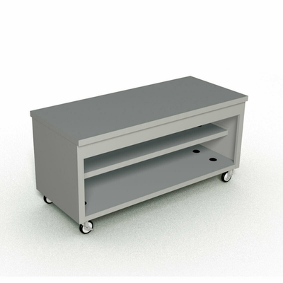 Duke TST-74PG 74" W Stainless Steel Paint Grip Thurmaduke Solid Top Unit