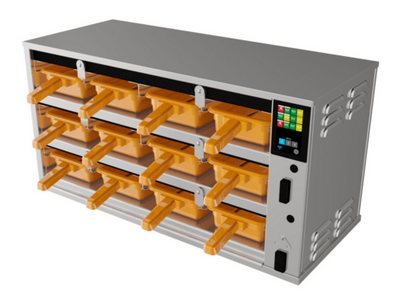 Duke RFHU-34-4 33" W x 20.62" H Stainless Steel ReadyFlexTM Hot Holding Cabinet - 208-240 Volts