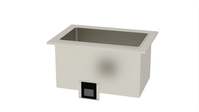 Duke WWG1-SL 1-Pan Stainless Steel Electric Insulated Slimline Waterless Hot Food Well Drop-In Unit