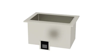 Duke WWG1-SL 1-Pan Stainless Steel Electric Insulated Slimline Waterless Hot Food Well Drop-In Unit