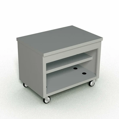 Duke TST-46PG 46" W Stainless Steel Paint Grip Thurmaduke Solid Top Unit