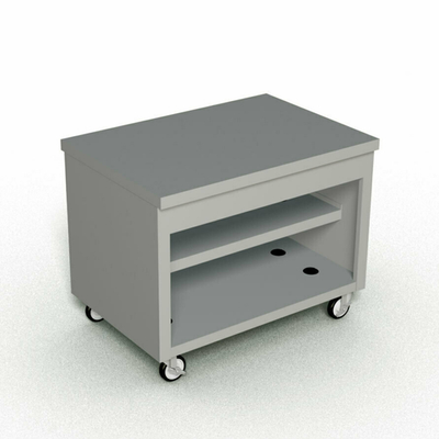 Duke TST-46PG 46" W Stainless Steel Paint Grip Thurmaduke Solid Top Unit