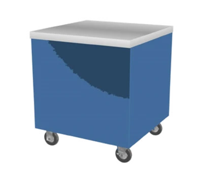 Duke TCU-32PG 31" W Stainless Steel Enclosed Base Paint Grip Thurmaduke Corner Unit