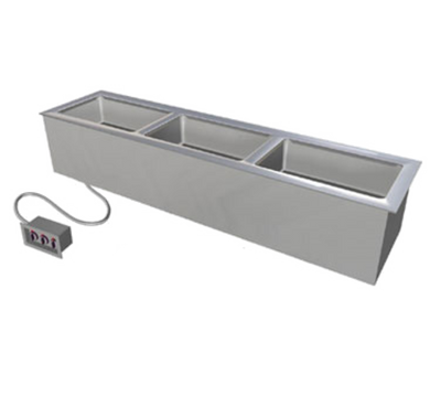 Duke SHW2-SL 46.25" W Stainless Steel Insulated Electric Slimline Hot Food Drop-In Unit - 240 Volts