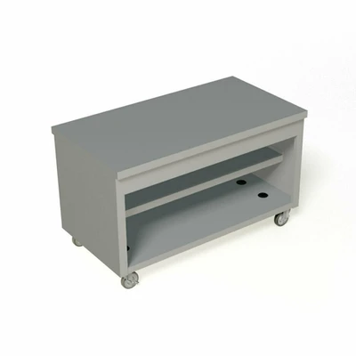Duke TST-60PG 60" W Stainless Steel Paint Grip Thurmaduke Solid Top Unit