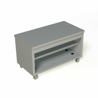 Duke TST-60PG 60" W Stainless Steel Paint Grip Thurmaduke Solid Top Unit