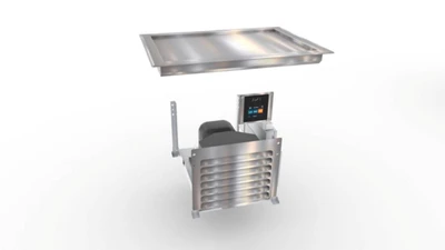 Duke FTO1-SL 29" W x 21" D Stainless Steel Drop-In Frost Top Overshelve - 120 Volts