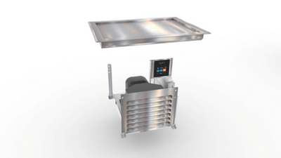Duke FTO1-SL 29" W x 21" D Stainless Steel Drop-In Frost Top Overshelve - 120 Volts