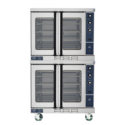 Duke 613Q-E2XX Stainless Steel Electric Double-Deck Standard Convection Oven