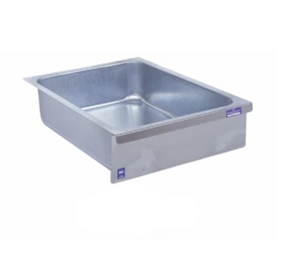 Duke 186LK 5" H x 15" W x 20" D Stainless Steel Standard Drawer with Lock and Keys