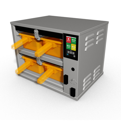 Duke RFHU-22-4 19" W x 14.5" H Stainless Steel ReadyFlex Hot Holding Cabinet - 120 Volts