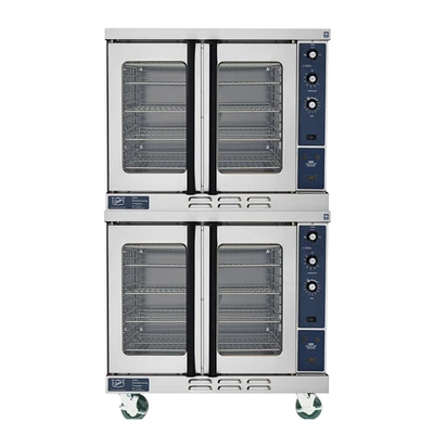 Duke 613Q-E4V Stainless Steel Electric Double-Deck Convection Oven