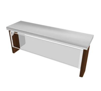 Duke TS540-74 45.57" W Stainless Steel Single-Sided Self-Service Thurmaduke Designer Sneeze Guard