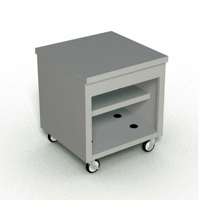 Duke TST-32PG 32" W Stainless Steel Paint Grip Thurmaduke Solid Top Unit