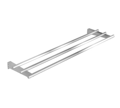 Duke 3BTS-HD-18 18" W x 12" D Stainless Steel 3 Rails Drop Down Tray Slide on Hinged Brackets