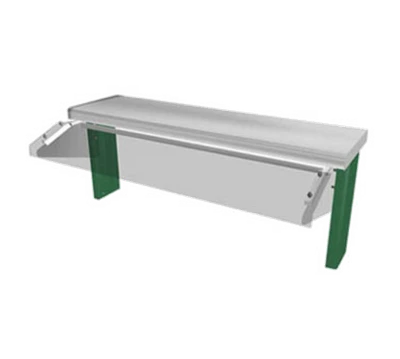 Duke TS530-60-1SN 45.57" W Single-Sided Self-Service Thurmaduke Designer Sneeze Guard