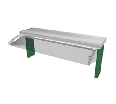 Duke TS530-60-1SN 45.57" W Single-Sided Self-Service Thurmaduke Designer Sneeze Guard
