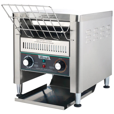 Winco ECT-300 300 Slices per Hour Horizontal Spectrum Conveyor Toaster - 120 Volts