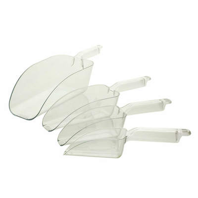 Thunder Group PLSC024CL 24 Oz. Clear Polycarbonate Ice Scoop
