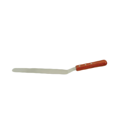 Thunder Group SLPSP010C 9.5&quot; Blade Length Stainless Steel Offset Spatula