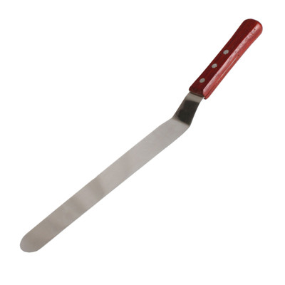 Thunder Group SLPSP010C 9.5" Blade Length Stainless Steel Offset Spatula