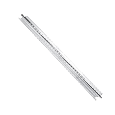 Thunder Group SLTHAB012 12" Long Stainless Steel Grooved Adapter Bar
