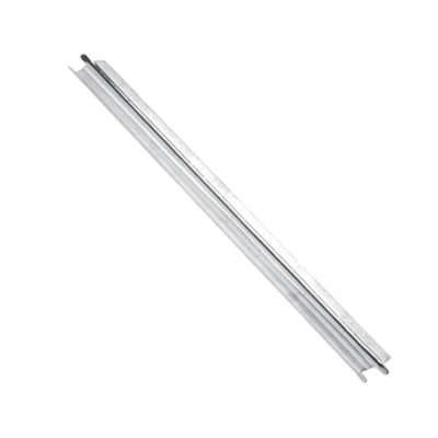 Thunder Group SLTHAB012 12&quot; Long Stainless Steel Grooved Adapter Bar