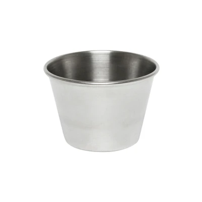 Thunder Group SLSA002 2.5 Oz. Stainless Steel Sauce Cup